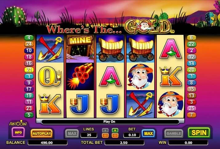 Where's The Gold Slot review - Spin the reels and win big