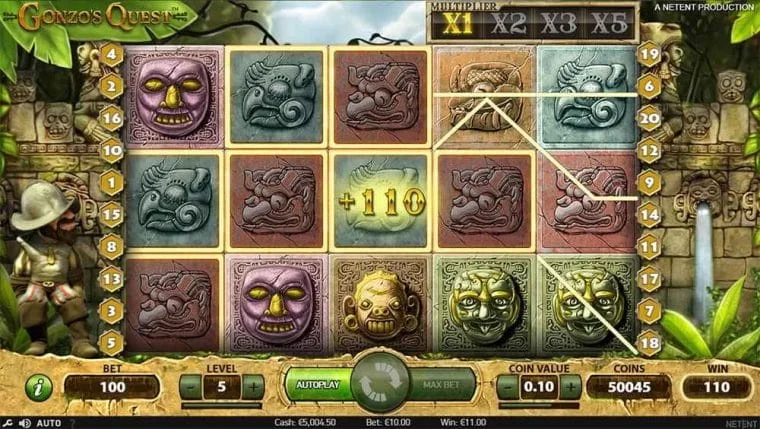 Play and win with Gonzos Quest Payline casino slot online
