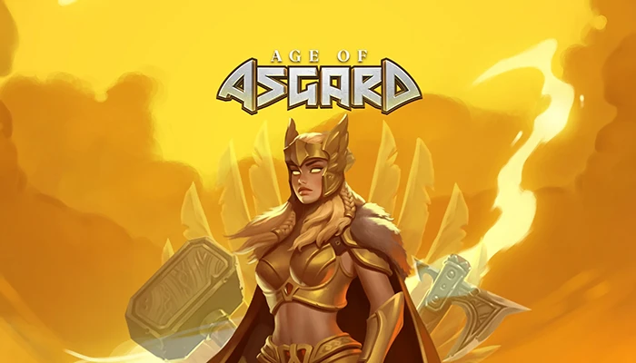 Age of asgard slot logo